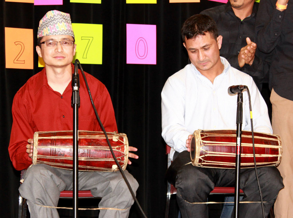 Nepalese folk songs performance in Dashain Festival 2013