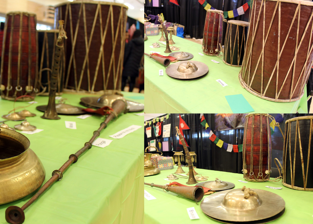 Nepalese Musical Instruments Display in FIUTS International Expo 2015